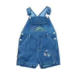Vintage Y2K PowerPuff Girls Overalls Girls Size 7/8 Cartoon Network